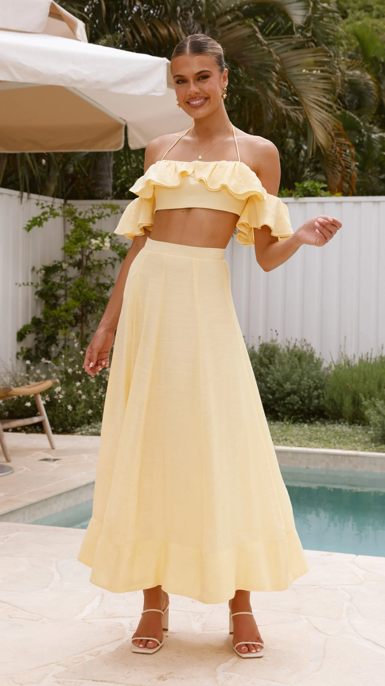 Trista Top - Yellow - Image 7