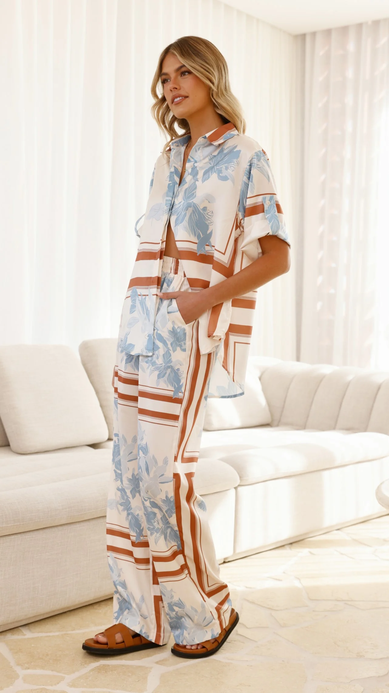 Valene Pants - Amore Print - Image 5