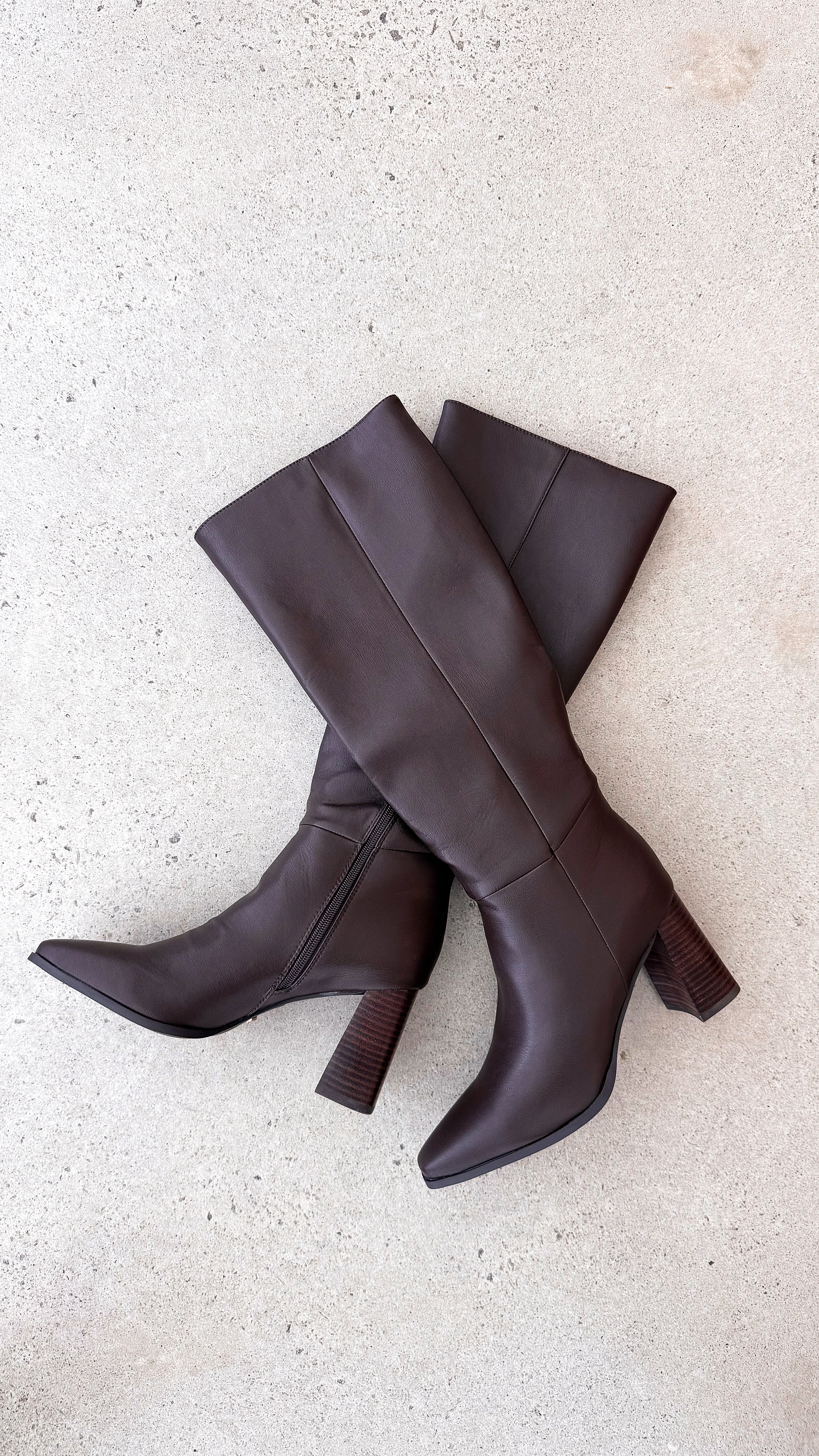 Vallia Boots - Chocolate - Image 3