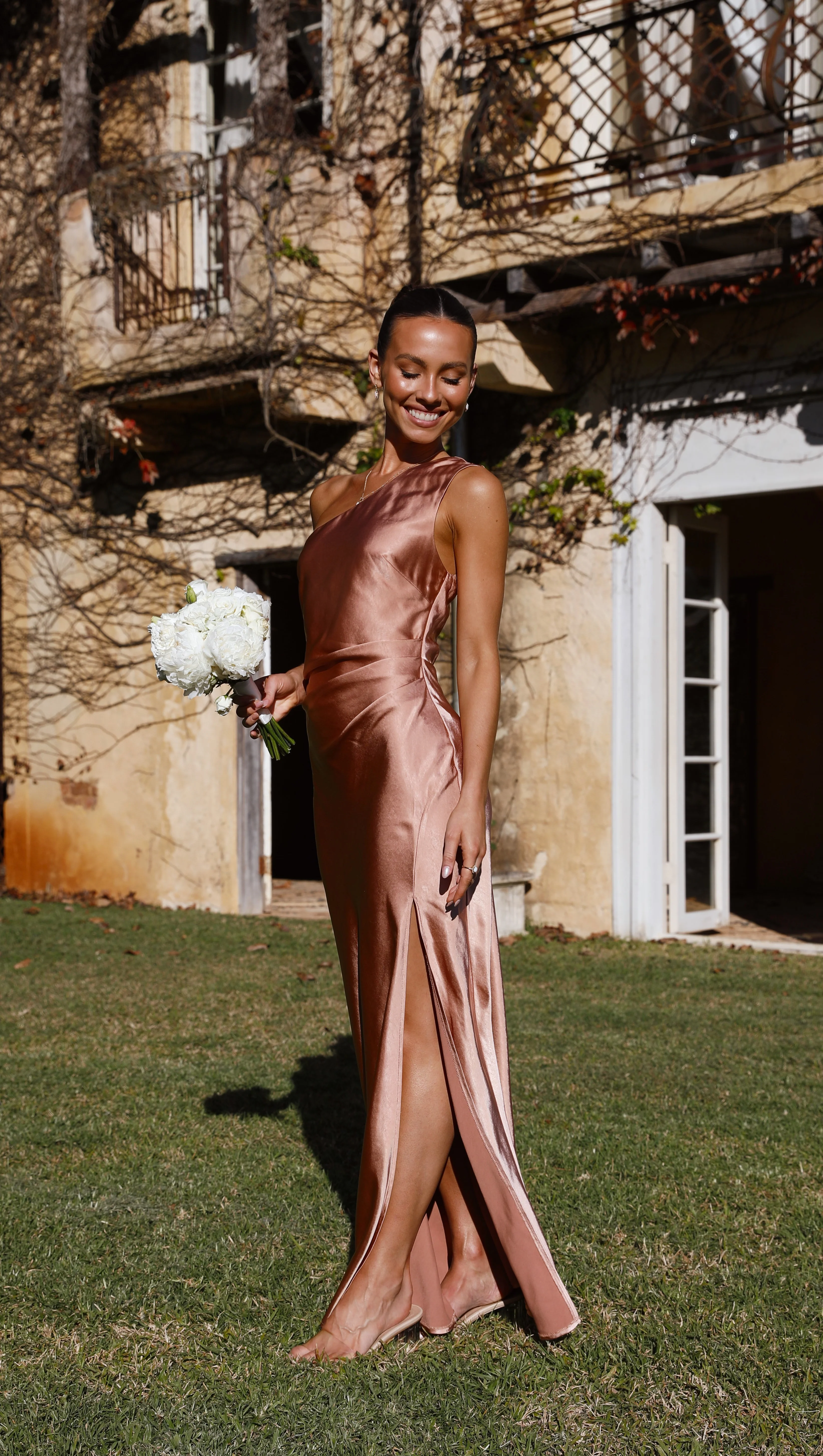 Victoria Maxi Dress - Clay - Image 13
