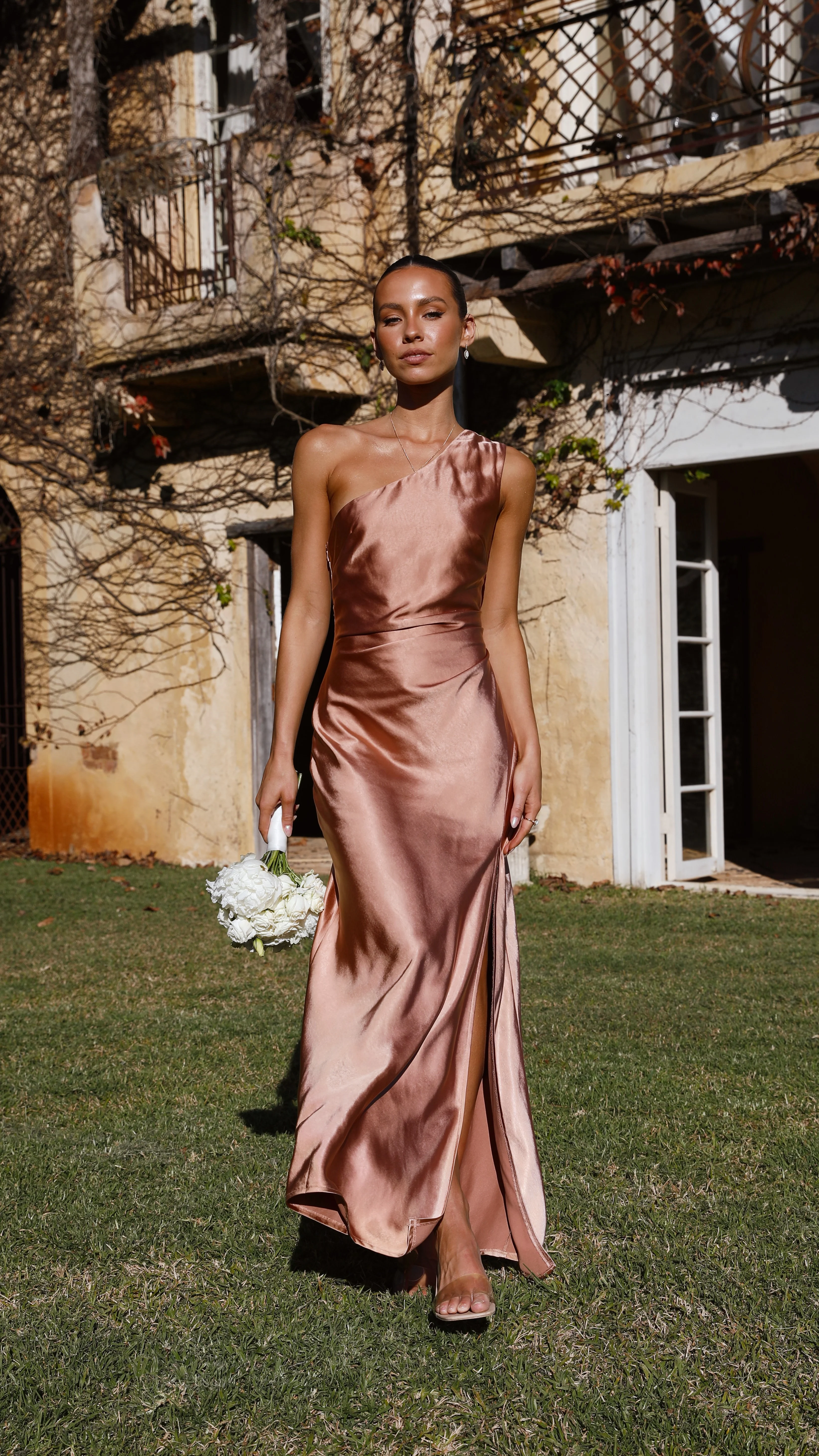 Victoria Maxi Dress - Clay - Image 20