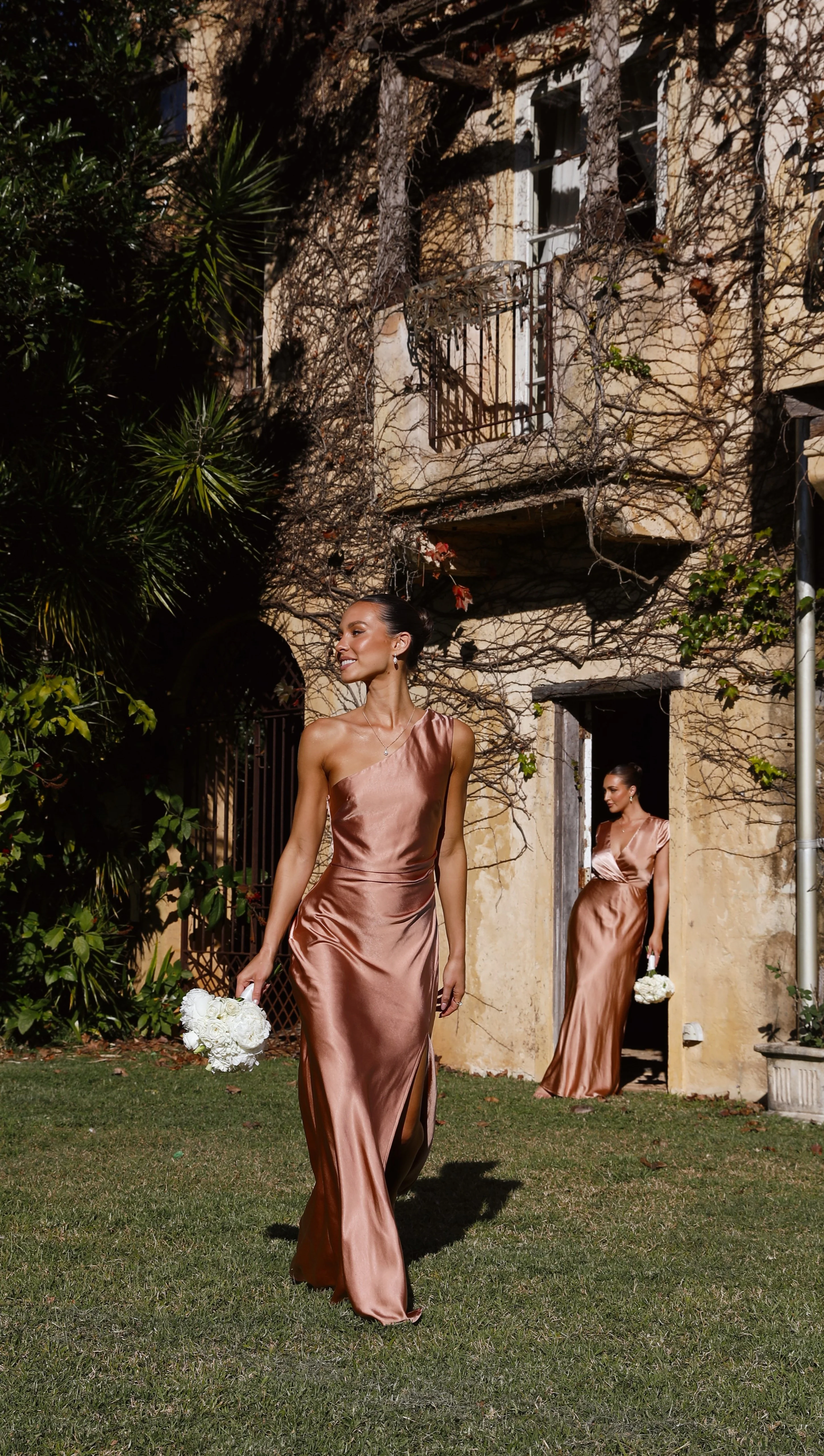 Victoria Maxi Dress - Clay - Image 23
