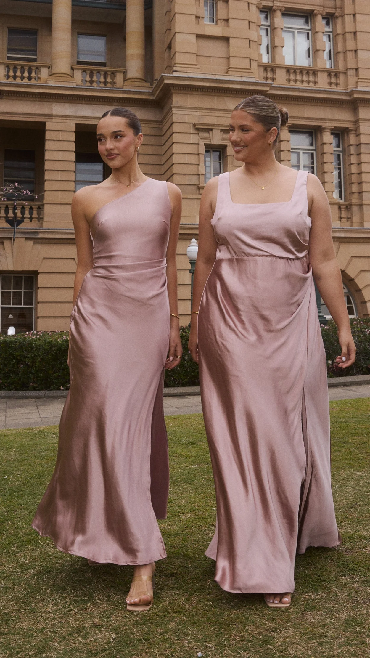 Victoria Maxi Dress - Dusty Pink - Image 23