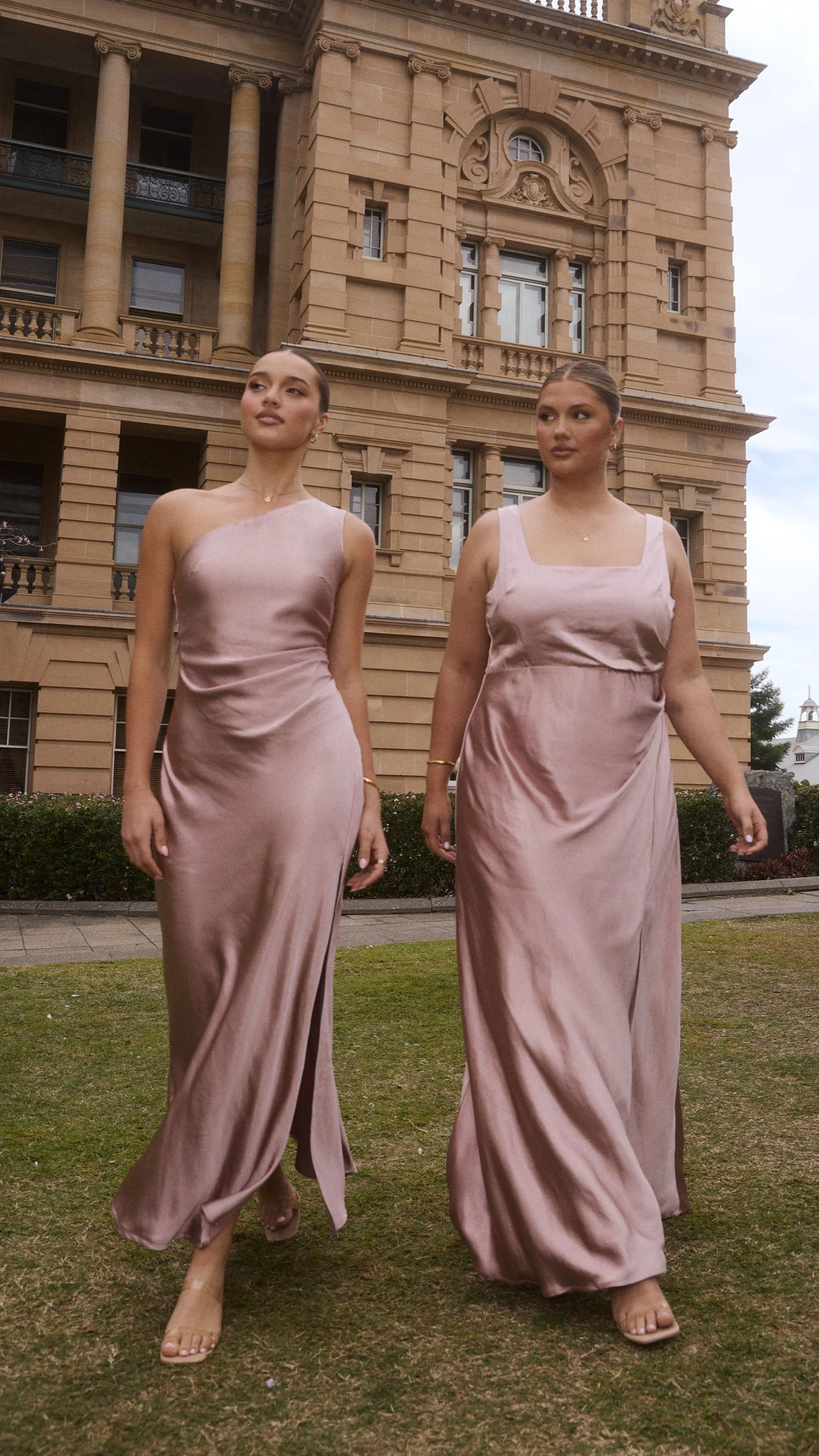Victoria Maxi Dress - Dusty Pink - Image 24