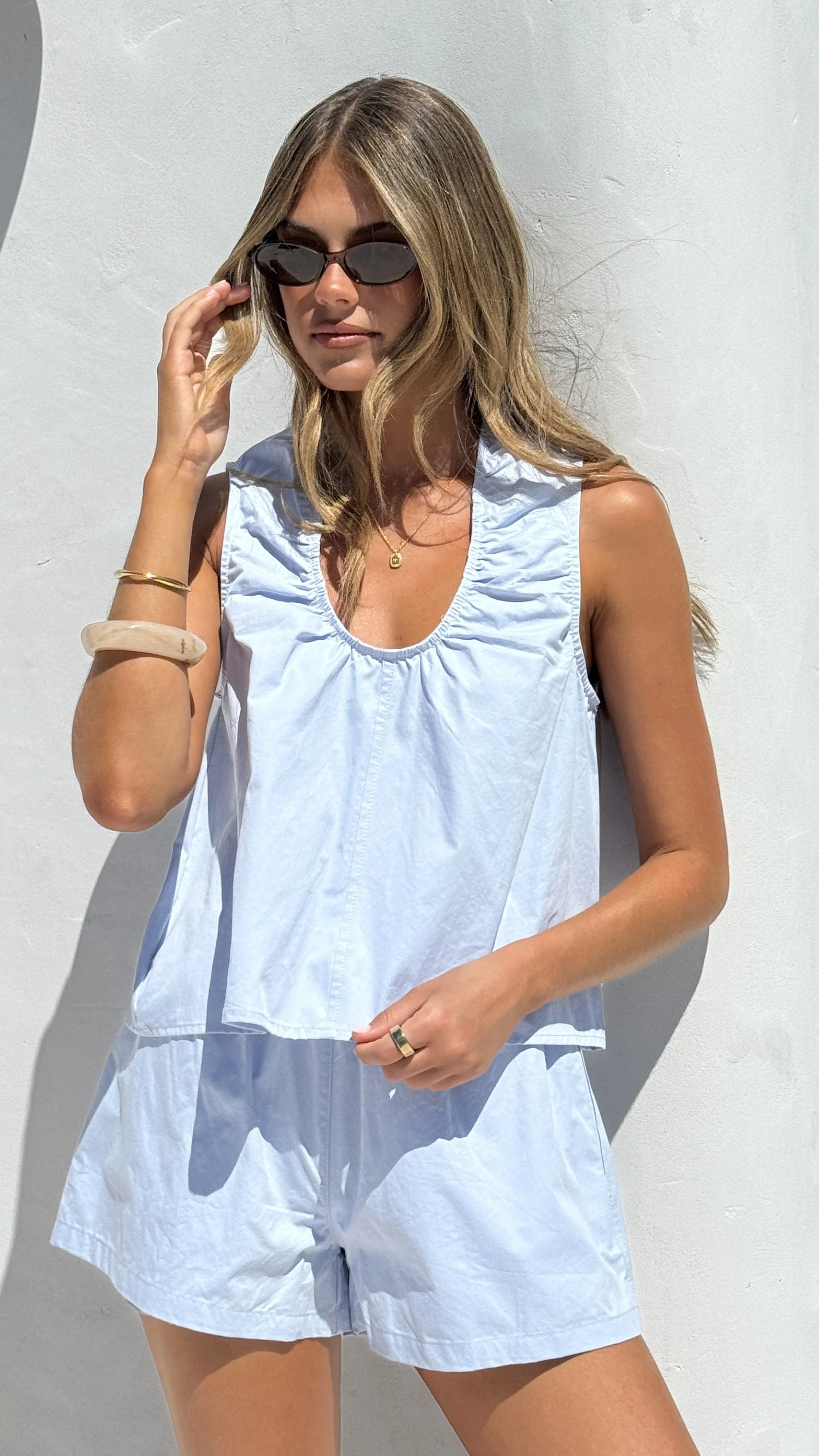Vika Shorts - Blue - Image 5