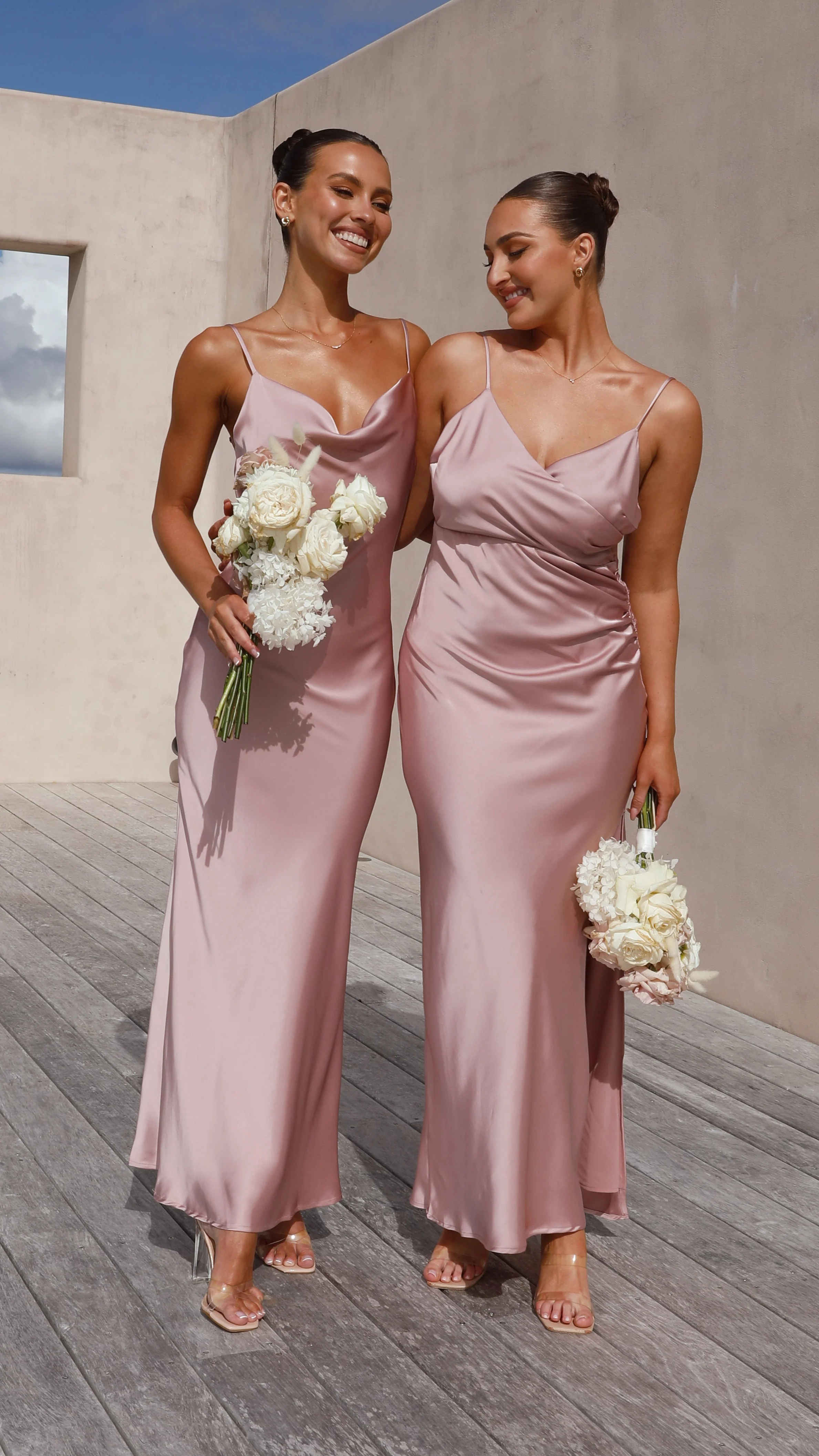 Willow Maxi Dress - Dusty Pink - Image 19