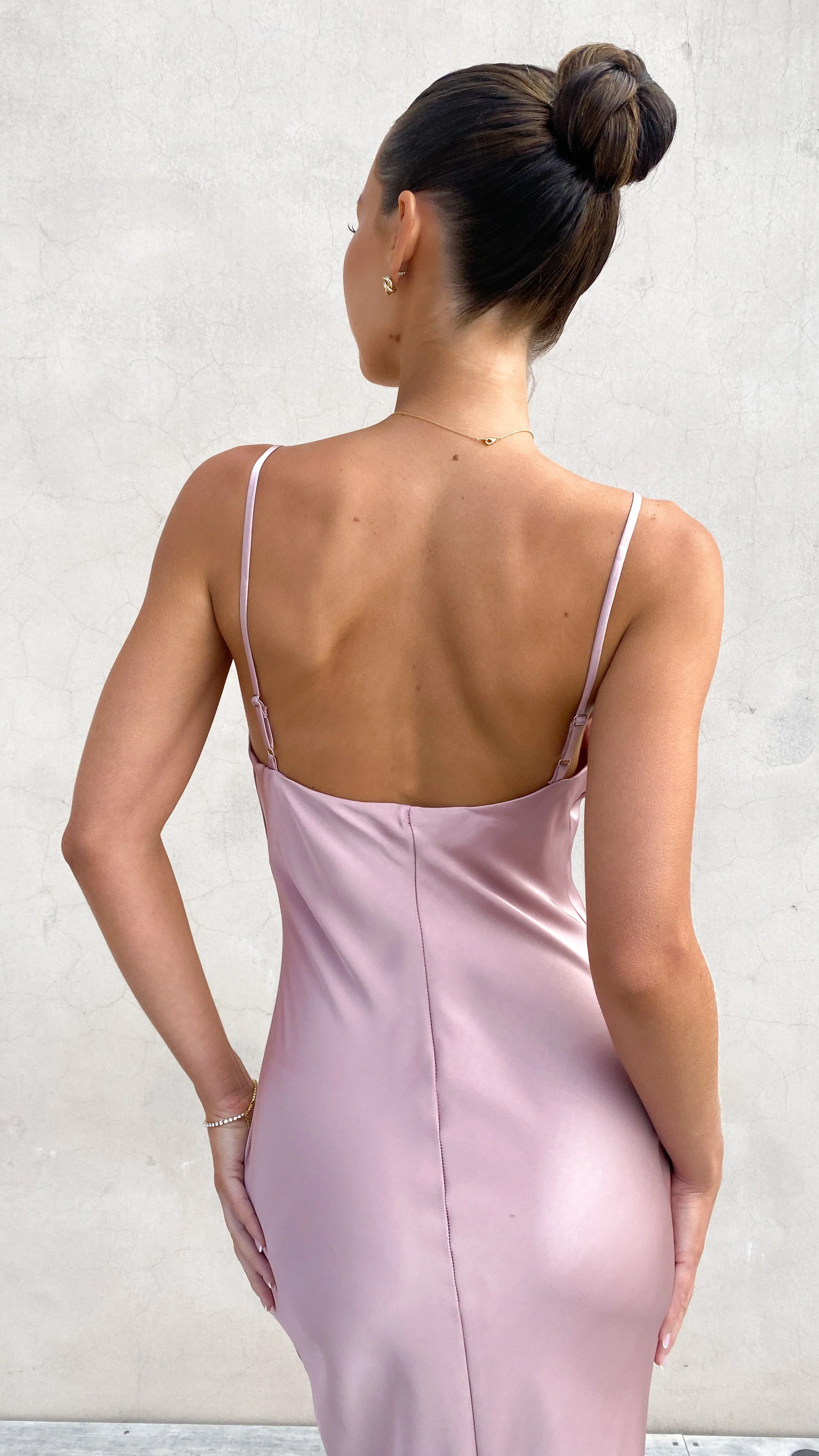 Willow Maxi Dress - Dusty Pink - Image 25