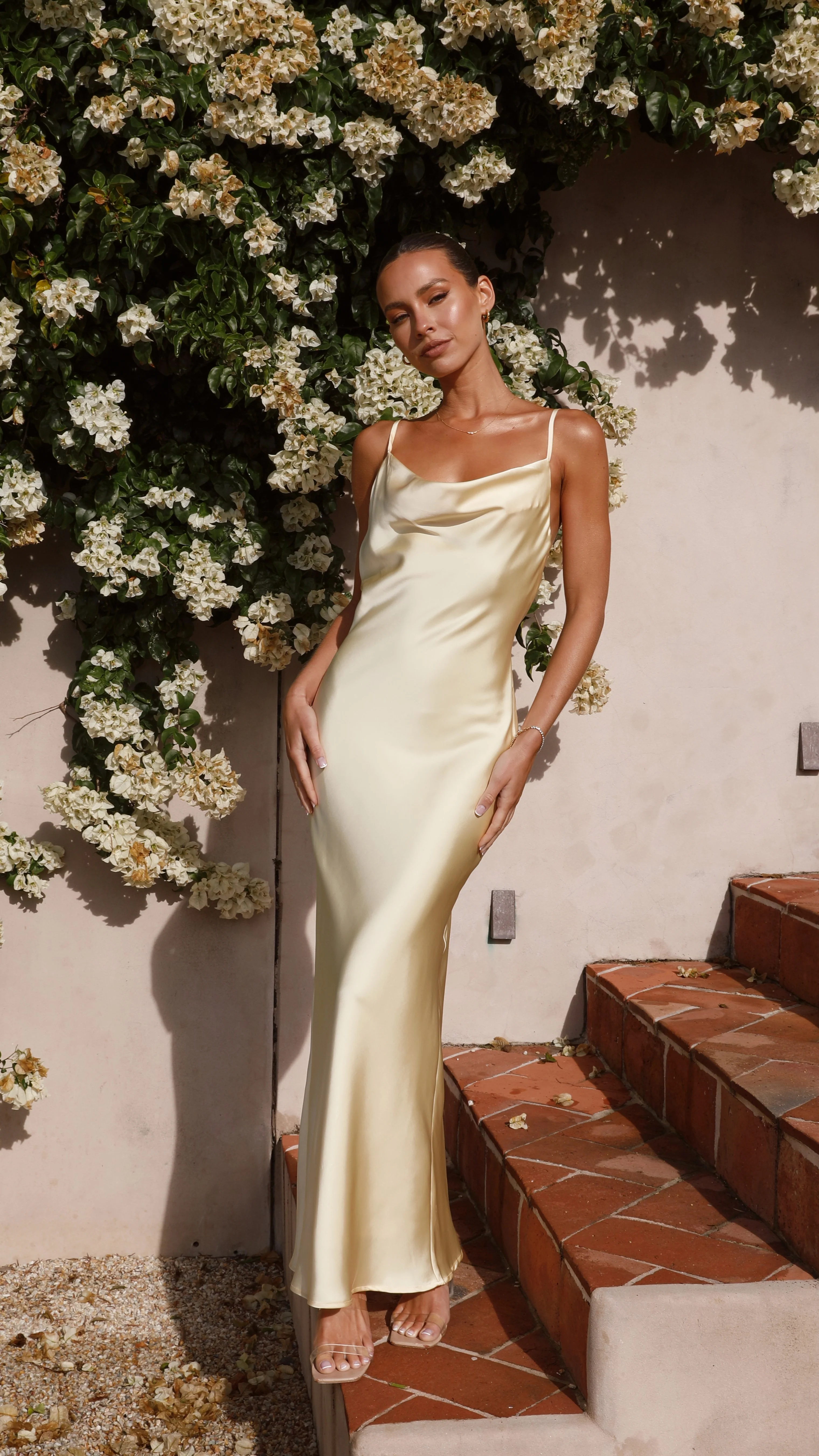 Willow Maxi Dress - Lemon - Image 10