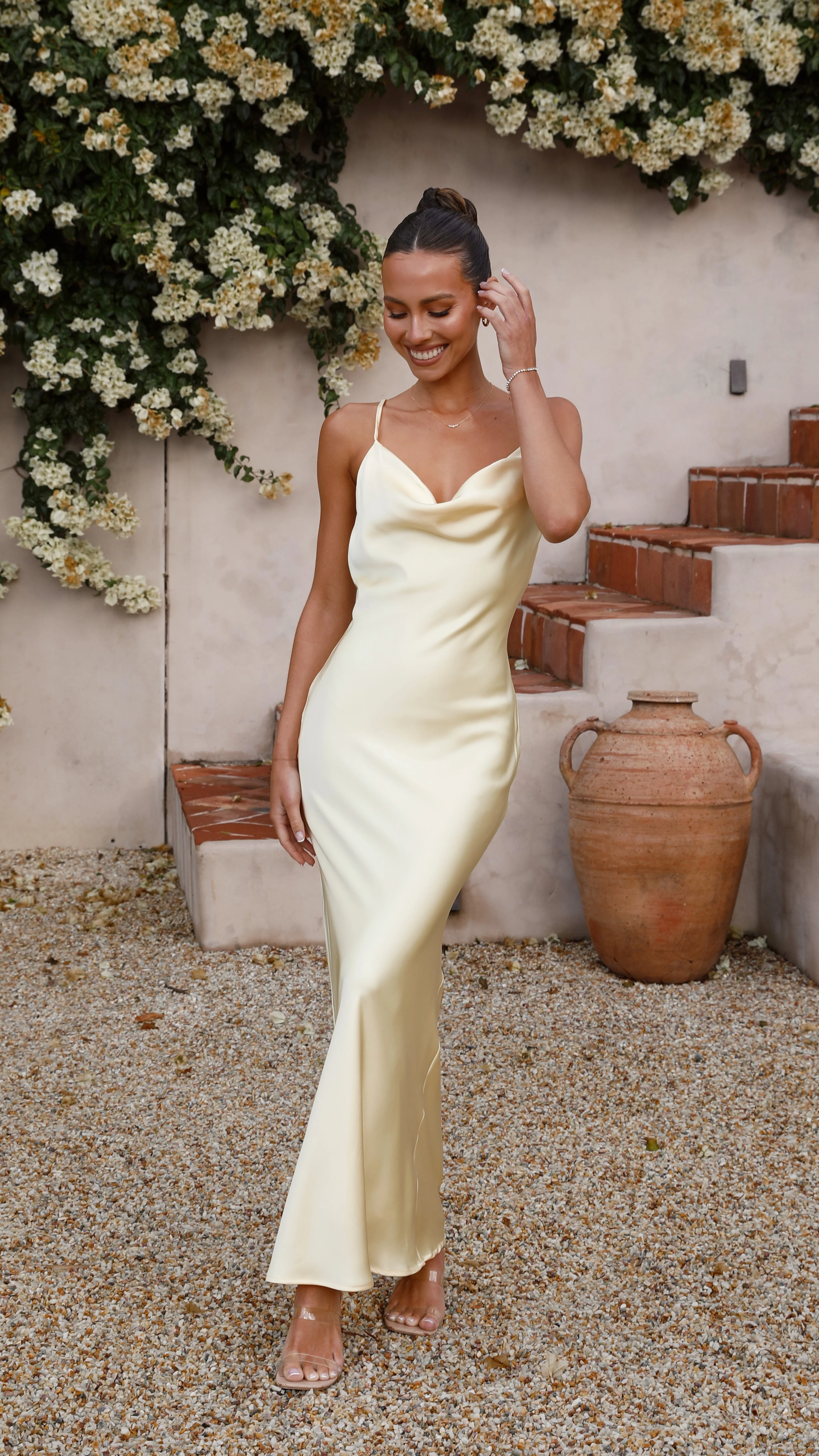 Willow Maxi Dress - Lemon - Image 16