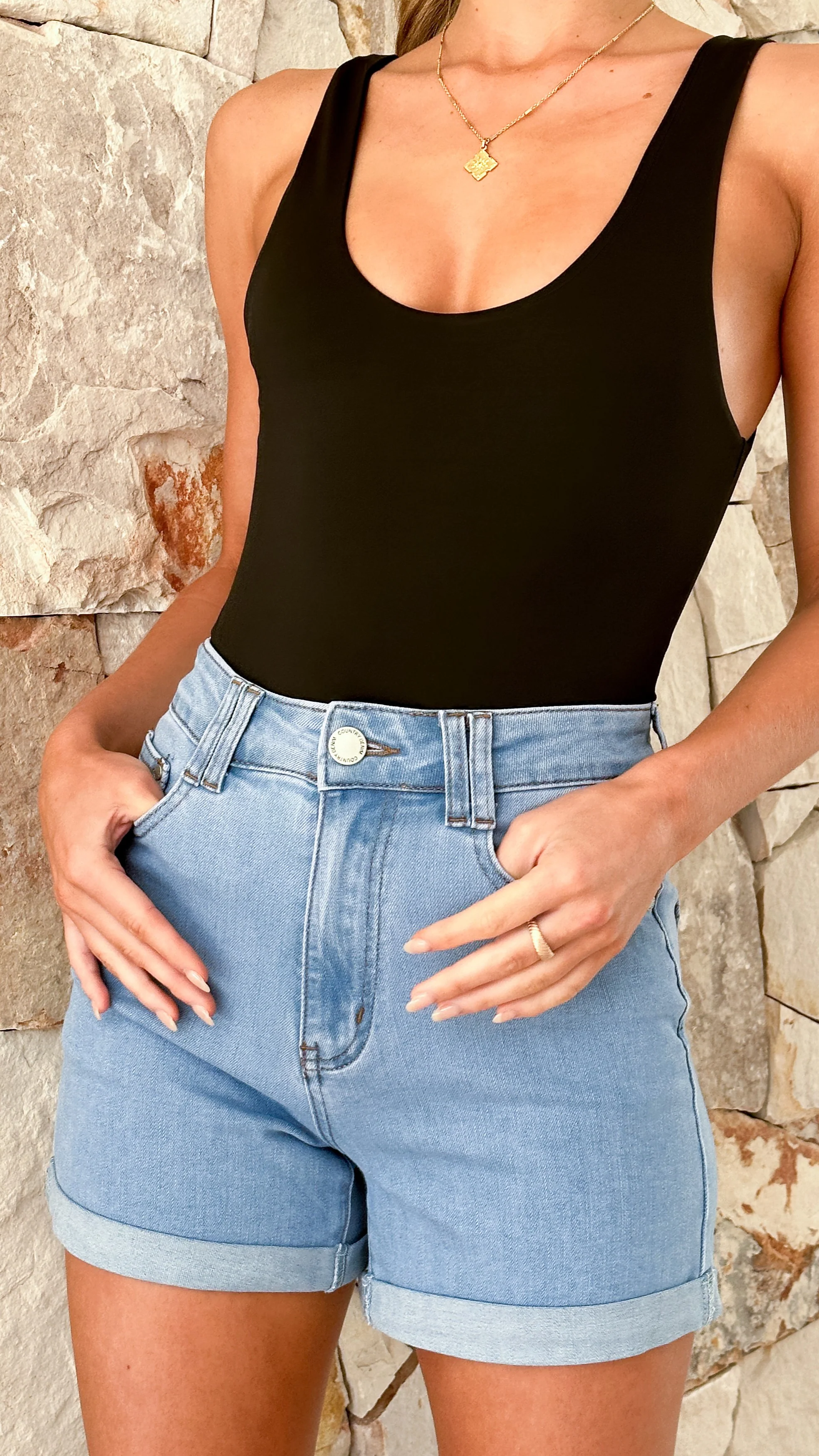 Xalia Bodysuit - Black - Image 4