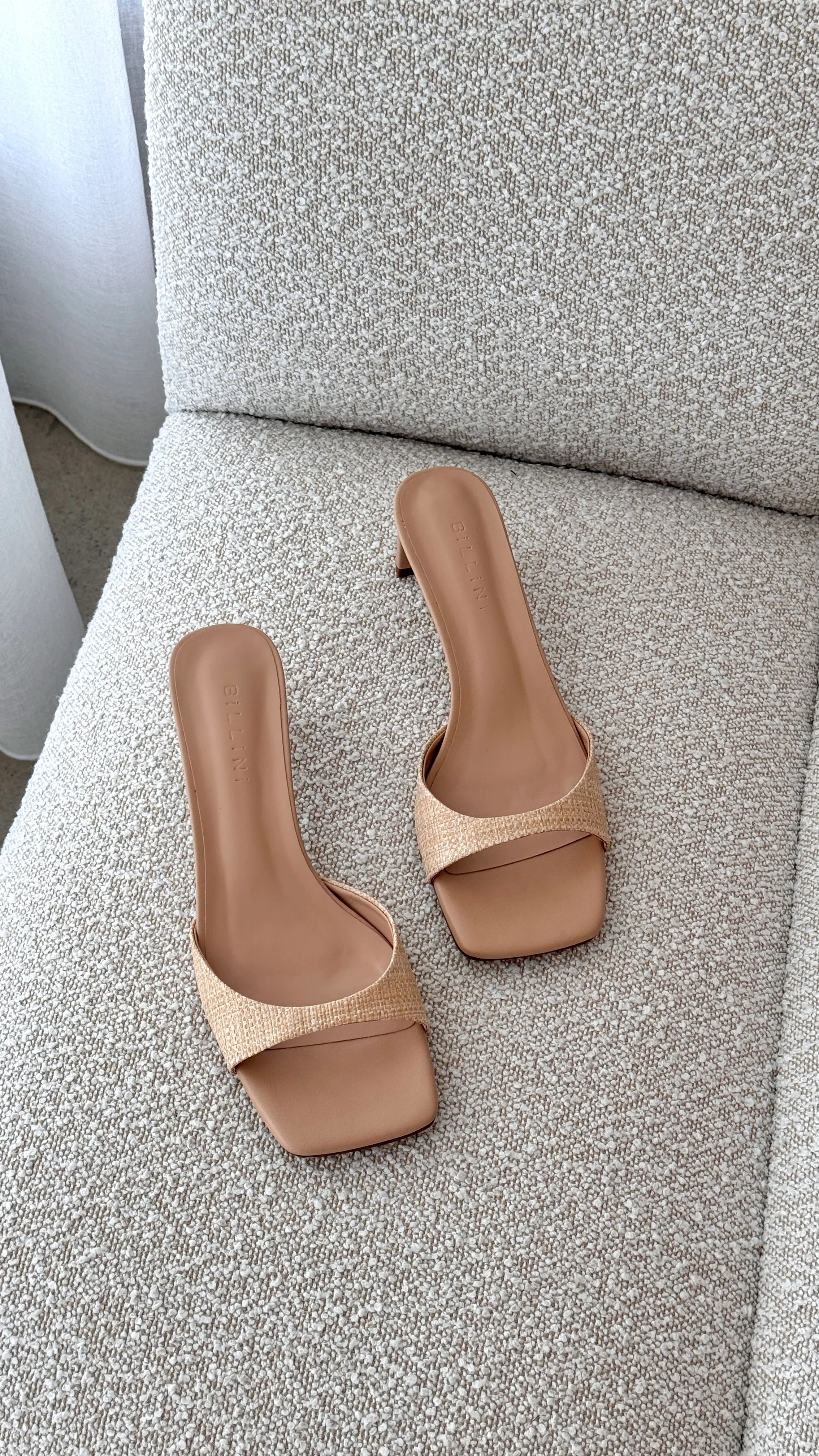 Yadira Heel - Natural Raffia - Image 4
