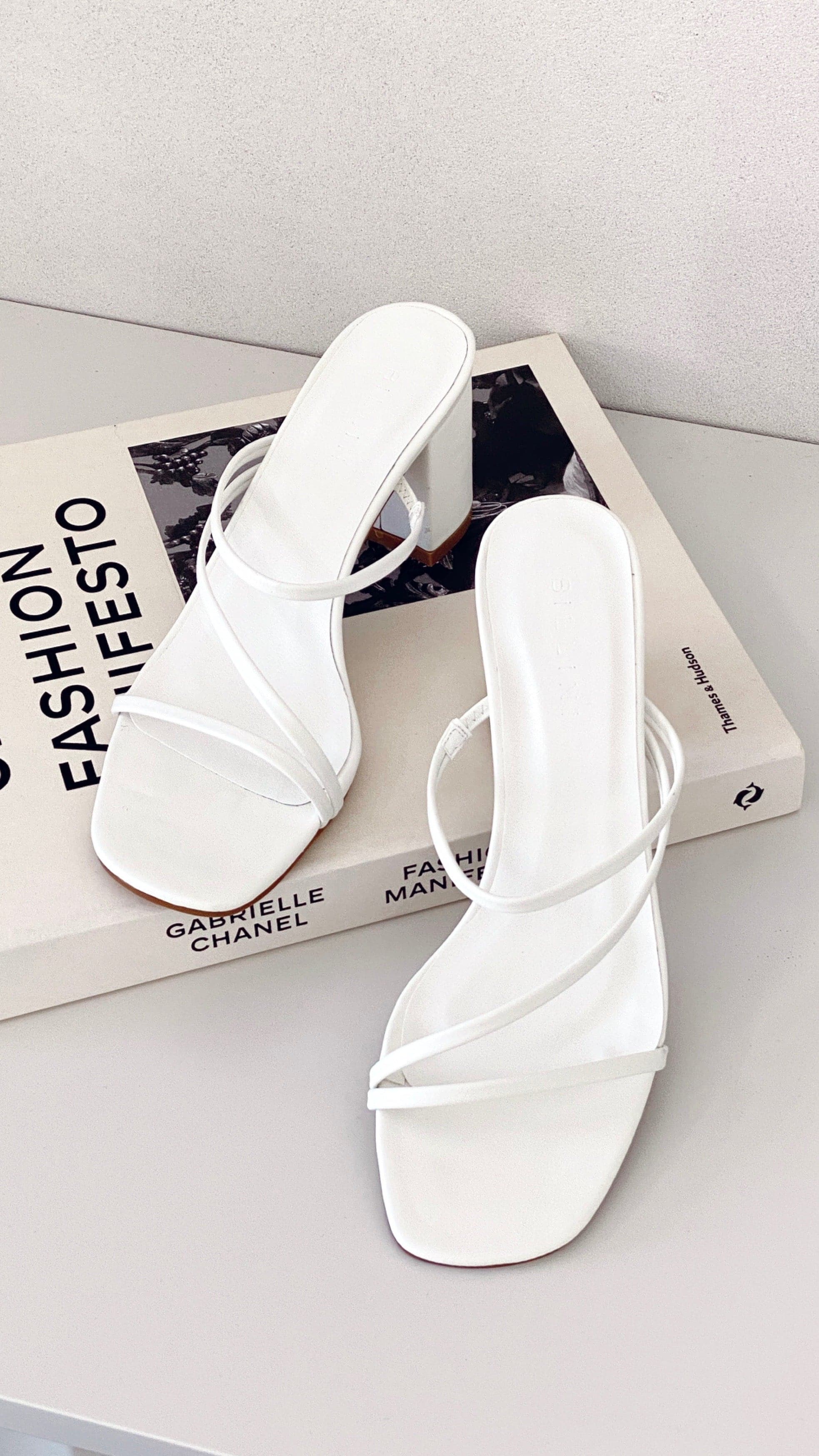 Yazmin Heel - White - Image 7