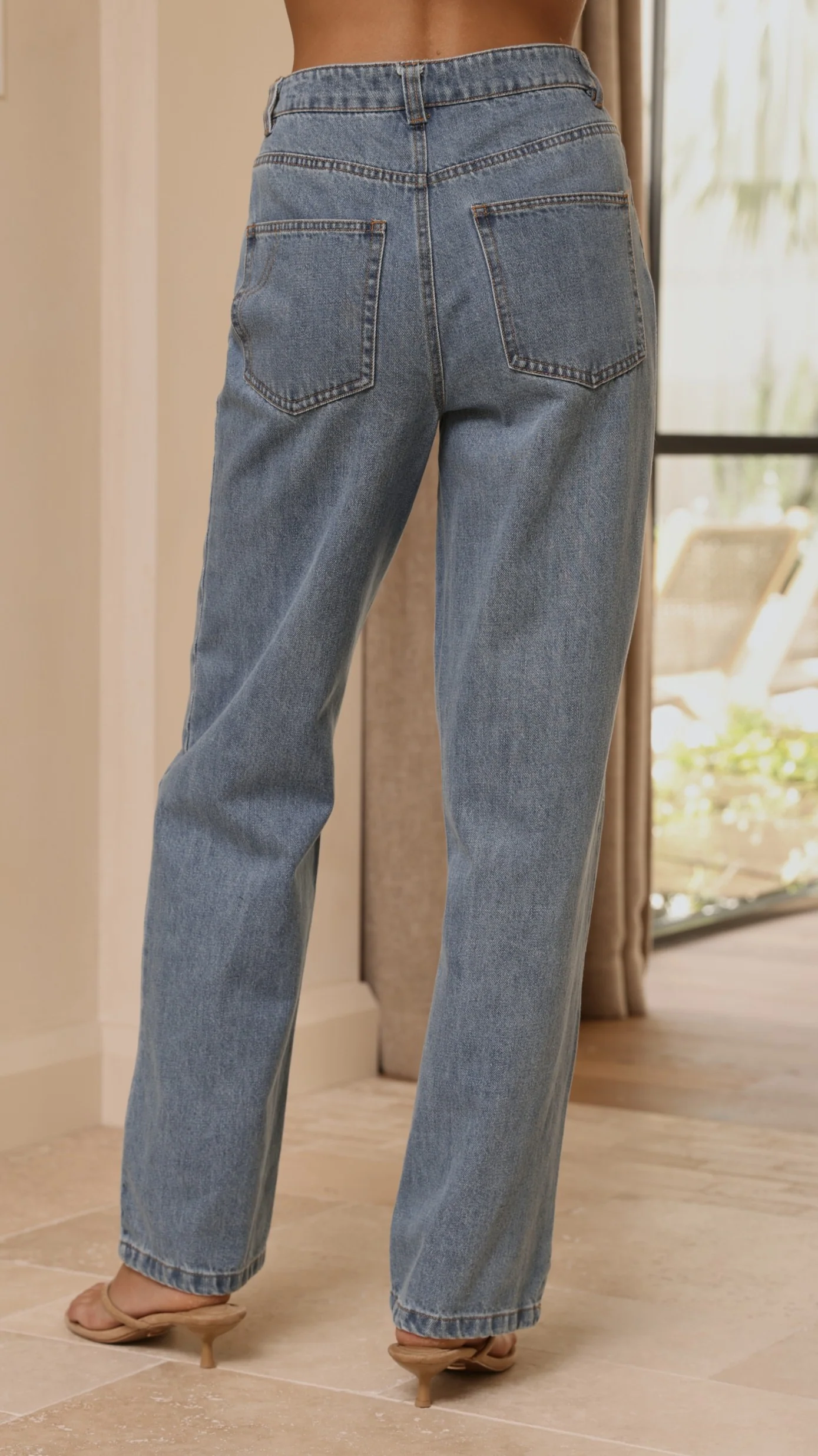 Zaeli Jeans - Mid Blue - Image 5