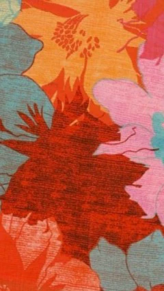 Zarelle Mini Skirt - Orange Floral - Image 7