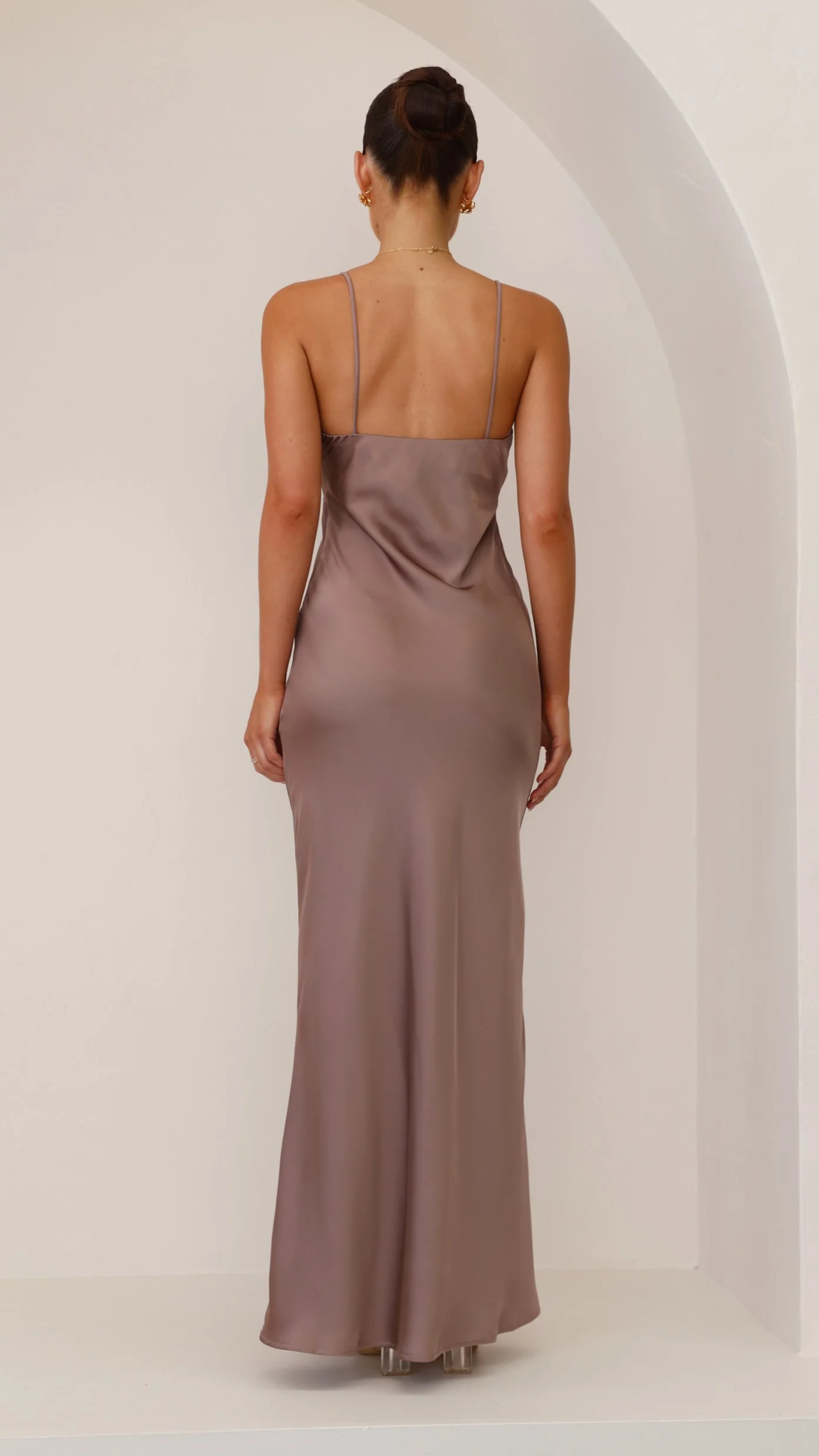 Ziah Maxi Dress - Mushroom - Image 3
