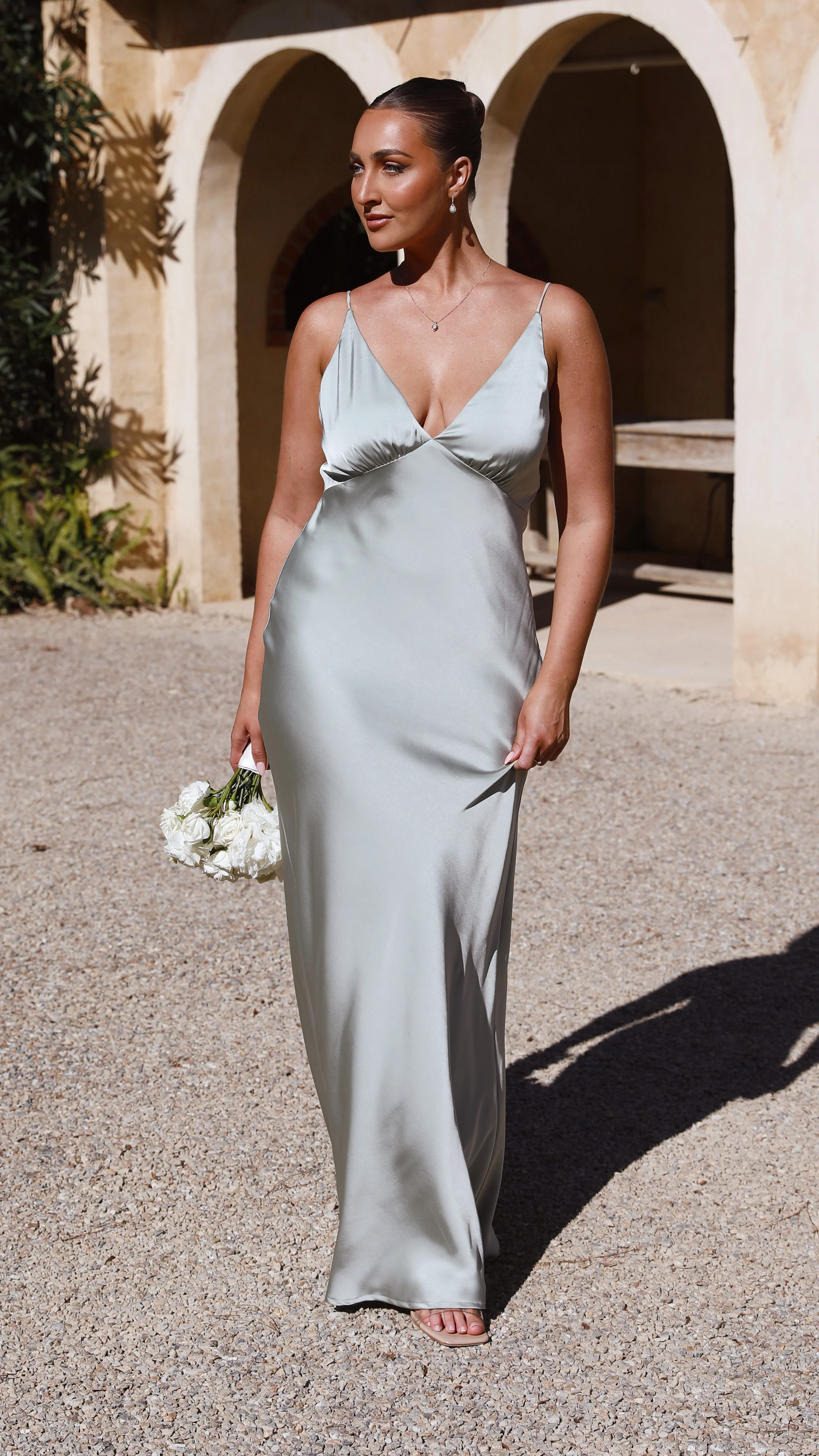 Ziah Maxi Dress - Sage - Image 22