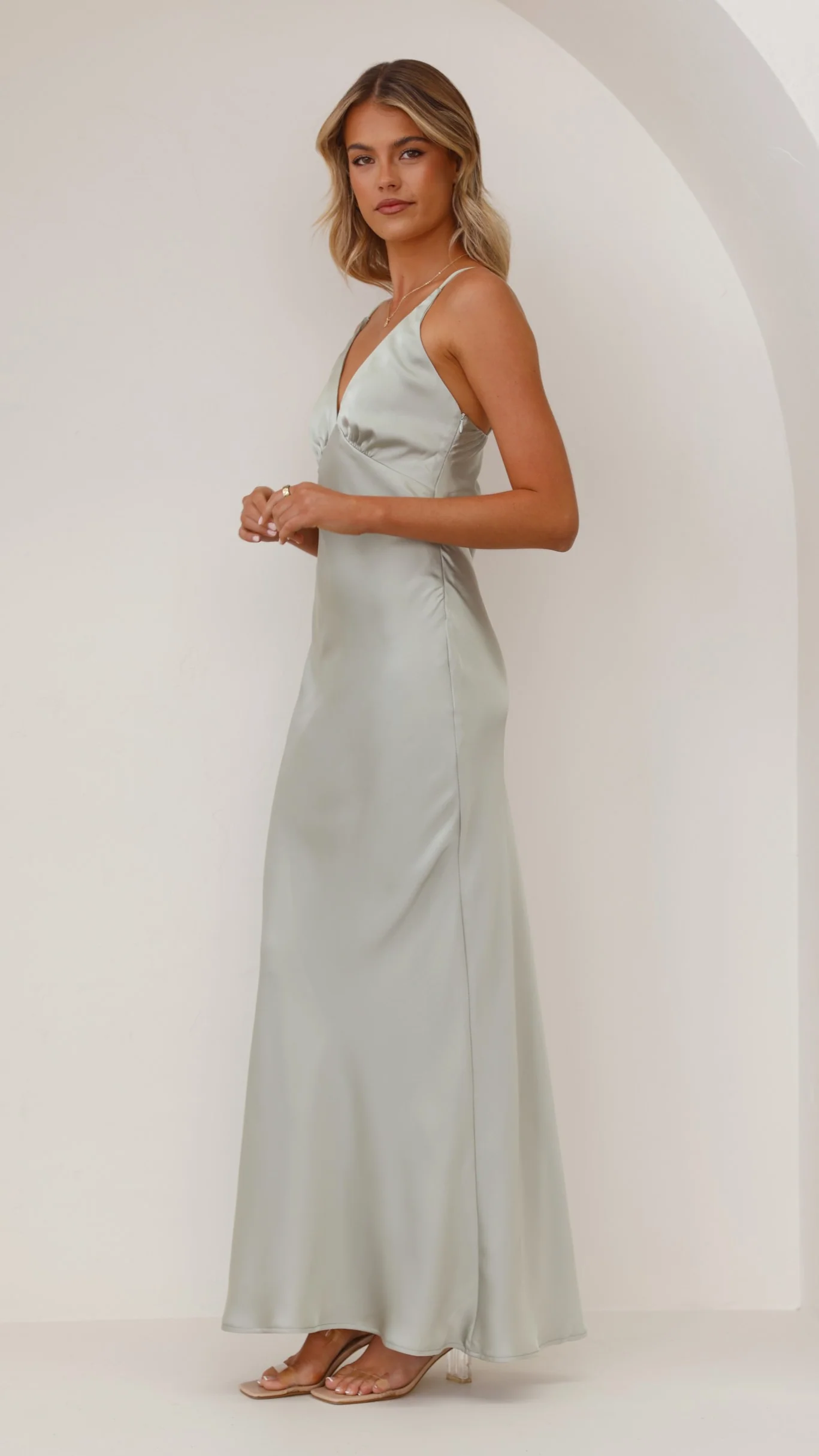 Ziah Maxi Dress - Sage - Image 6