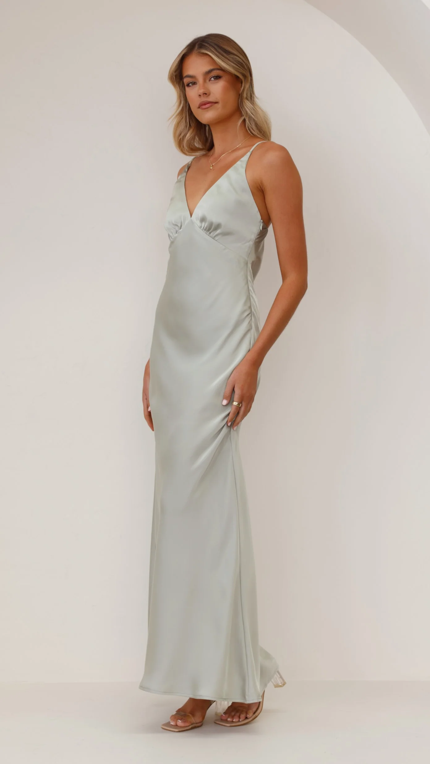 Ziah Maxi Dress - Sage - Image 8
