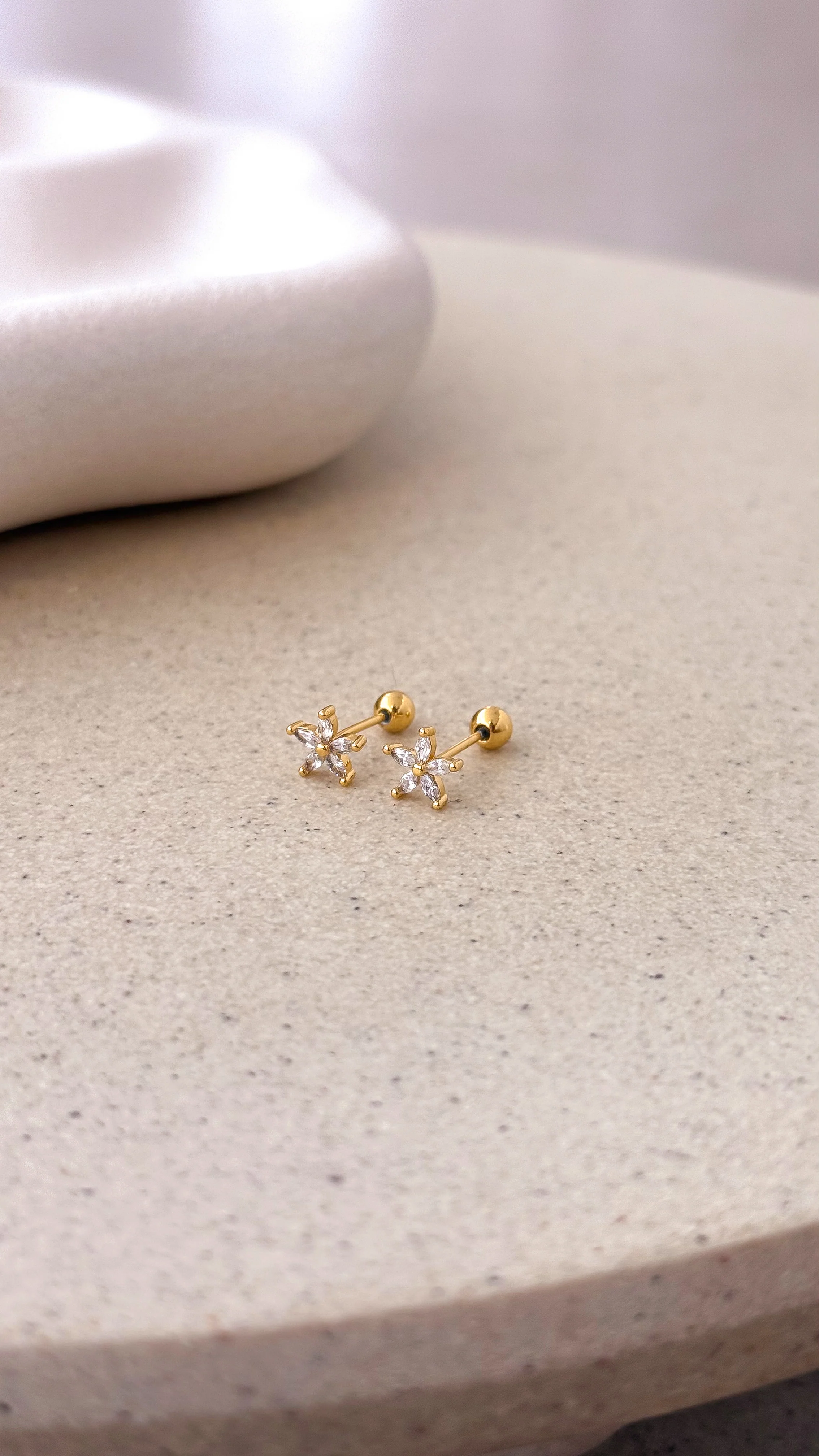 Zoe Earrings - Gold - Image 3